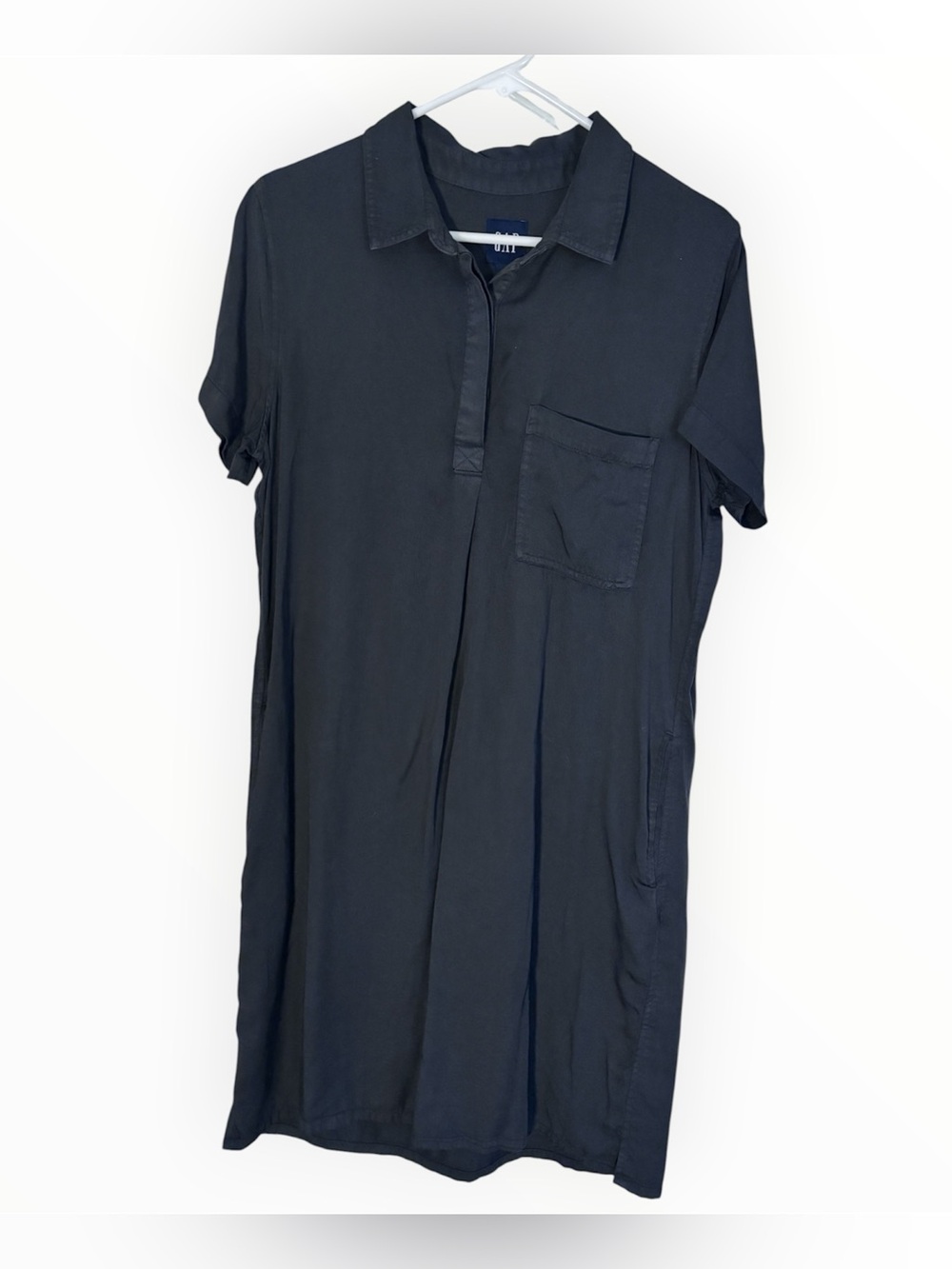 GAP Women's Casual Short Sleeve Polo Shirt Dress | Size M